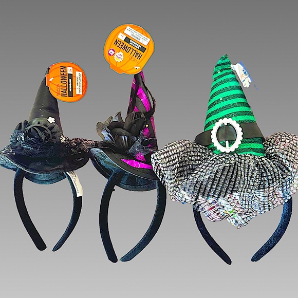 🎃 *NWT* 6pc Various Halloween Headbands (3 light up) - Picture 3 of 4